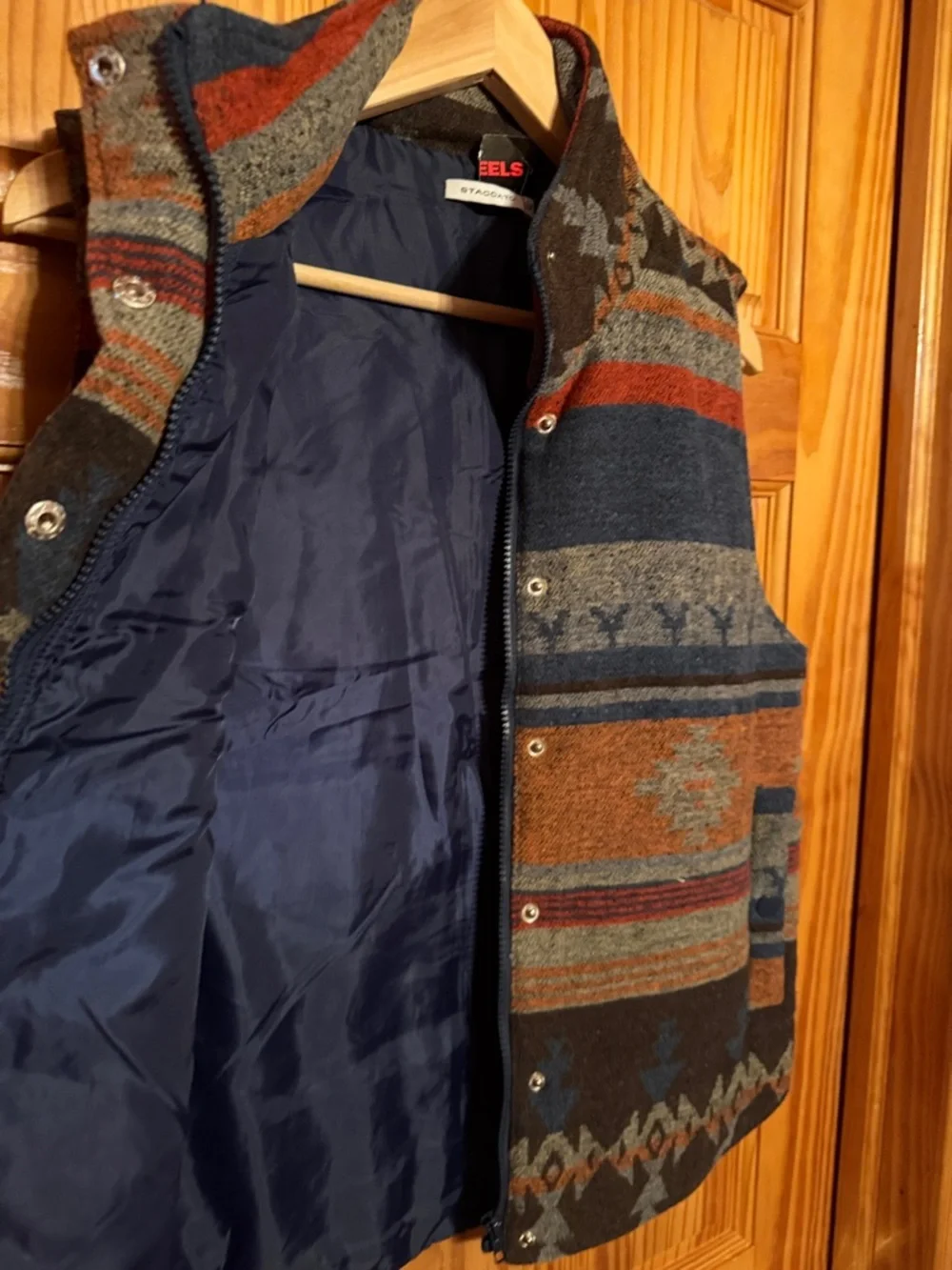 Staccato Multi-Color Patterned Women’s Vest